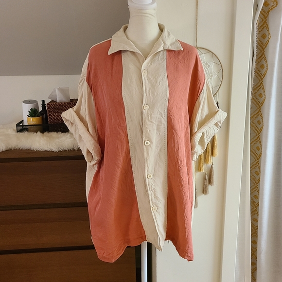 Nat Nast Other - 100% silk bowling shirt